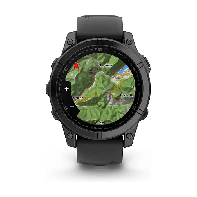 Garmin fenix E (47mm) schwarz/schiefergrau
