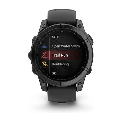 Garmin fenix E (47mm) schwarz/schiefergrau