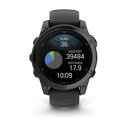 Garmin fenix E (47mm) schwarz/schiefergrau