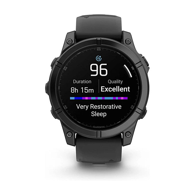 Garmin fenix E (47mm) schwarz/schiefergrau