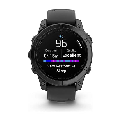 Garmin fenix E (47mm) schwarz/schiefergrau