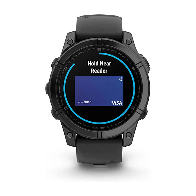 Garmin fenix E (47mm) schwarz/schiefergrau