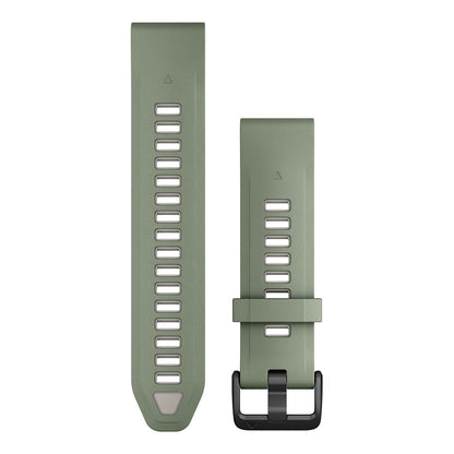 Garmin Ersatzarmband QuickFit 20mm Silikon Weidengrn/grau