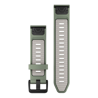 Garmin Ersatzarmband QuickFit 20mm Silikon Weidengrn/grau