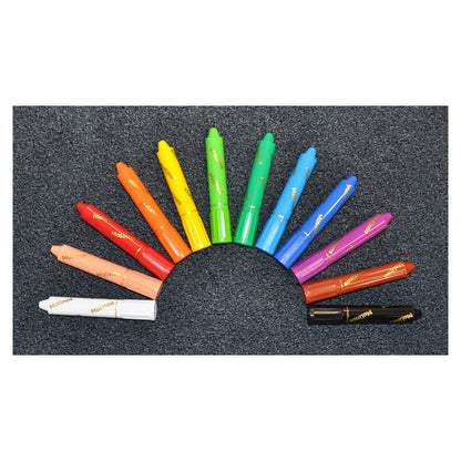 Malinos Wachsmalstifte Wachsmal-Zauber 12 Farben 3+