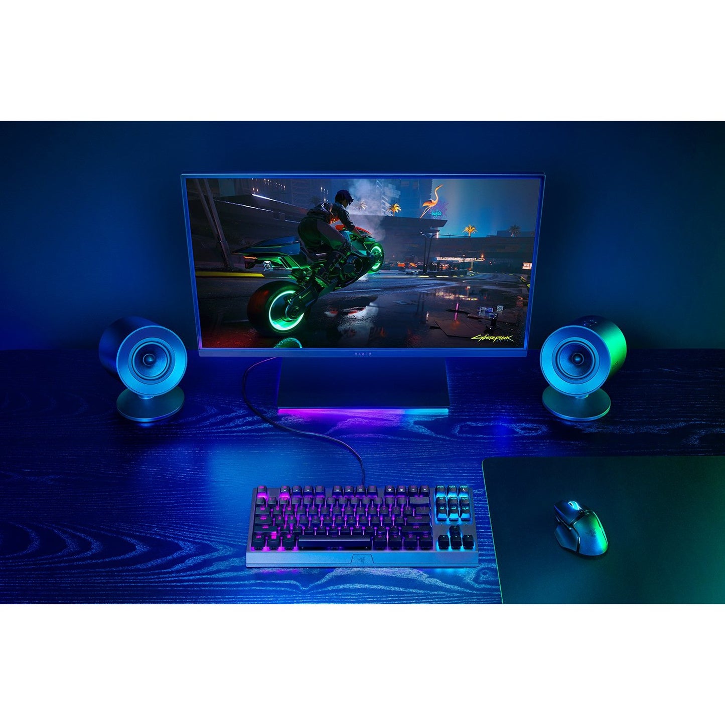 Razer Nommo V2 X Speaker Lautsprecher rund