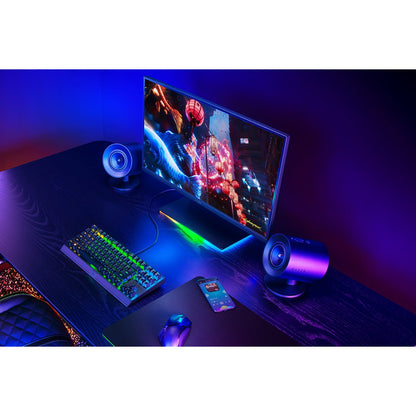 Razer Nommo V2 X Speaker Lautsprecher rund