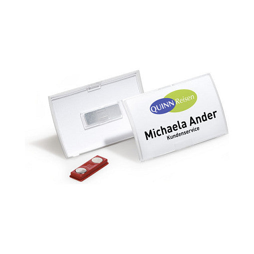 Namensschild Click Fold m Magnet 40x75mm 10 St