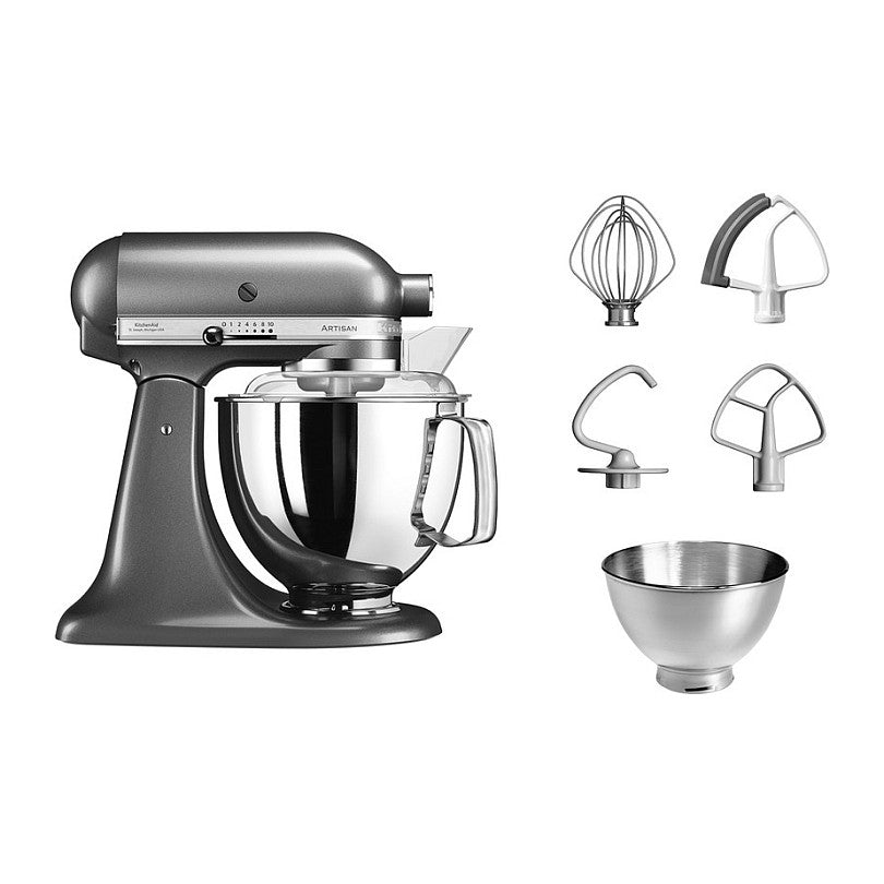 KitchenAid Küchenmaschine 300W - 5KSM175PSEAC Artisan silber