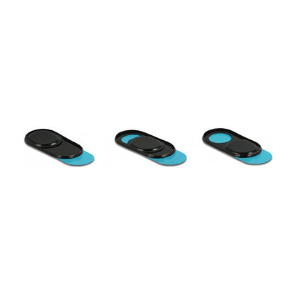 DELOCK Webcam Abdeckung fr Notebook Tablet und Smartphone 3 Stck