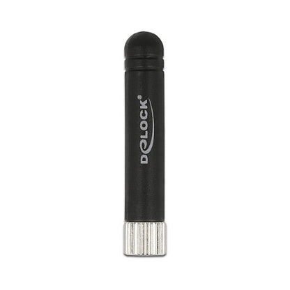 DELOCK LPWAN 868MHz Antenne SMA Stecker 1.6dBi omnidirektional starr schwarz
