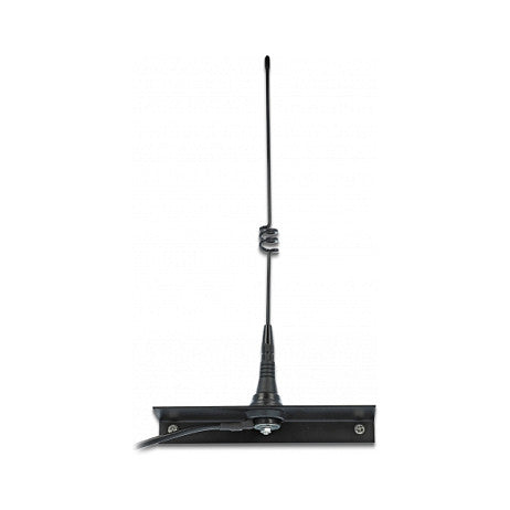 DELOCK LPWAN 868MHz Antenne SMA Stecker 4.5dBi starr omnidirektional mit Anschlusskabel RG-58 C/U 2.5m outdoor schwarz