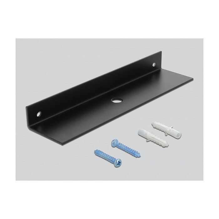 DELOCK LPWAN 868MHz Antenne SMA Stecker 4.5dBi starr omnidirektional mit Anschlusskabel RG-58 C/U 2.5m outdoor schwarz