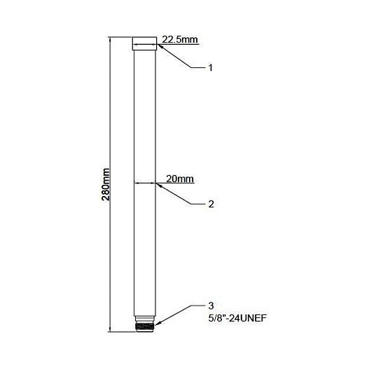 DELOCK WLAN 802.11 ac/a/h/b/g/n Antenne N Buchse 6 - 8 dBi 28cm omnidirektional starr outdoor weiss