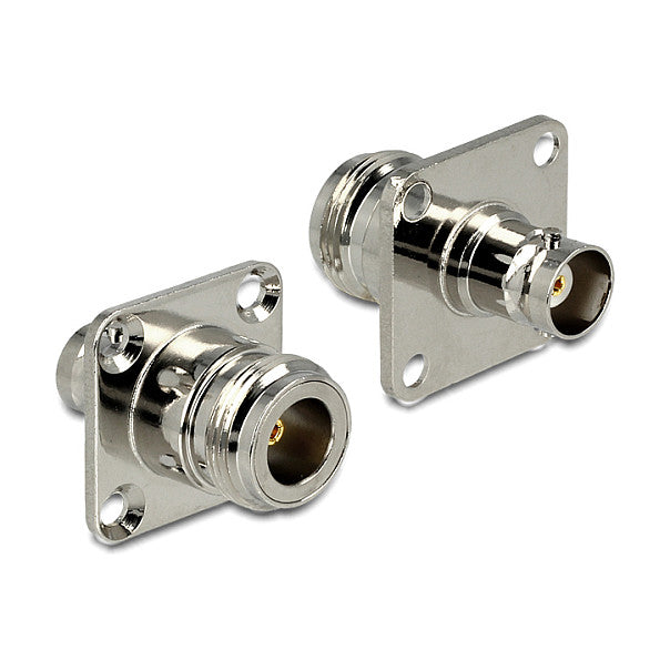 DELOCK Adapter N Buchse > BNC Buchse zum Einbau