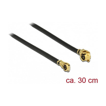 DELOCK Antennenkabel I-PEX Inc. MHF I Stecker zu I-PEX Inc. MHF 4L Stecker 1.13 30cm