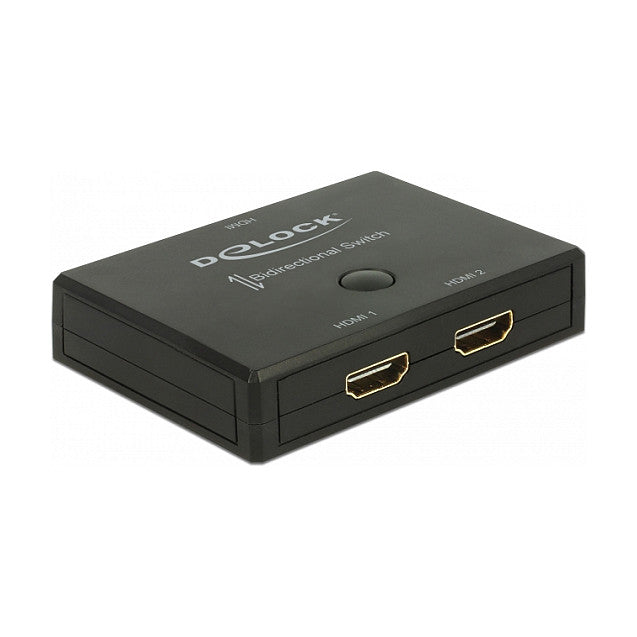 DELOCK HDMI 2 - 1 Umschalter bidirektional 4K 60 Hz