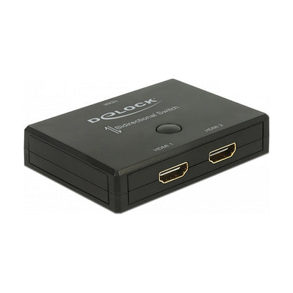 DELOCK HDMI 2 - 1 Umschalter bidirektional 4K 60 Hz
