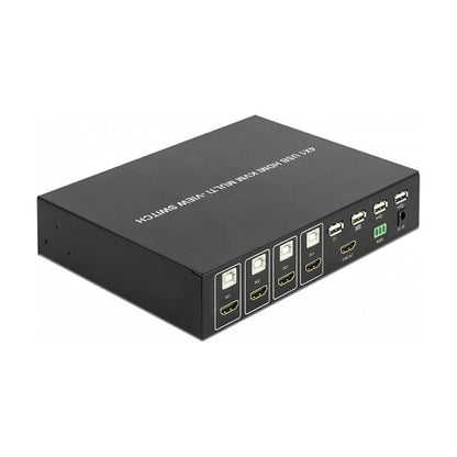 DELOCK KVM 4in1 Multiview Switch 4x HDMI mit USB 2.0