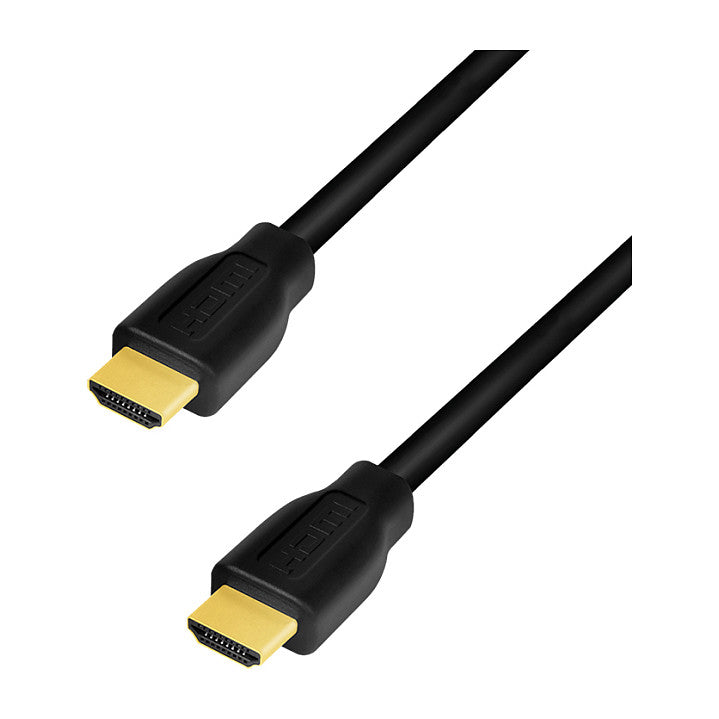 Logilink HDMI-Kabel A/M zu A/M. 4K/60 Hz. CCS. schwarz. 2.0m