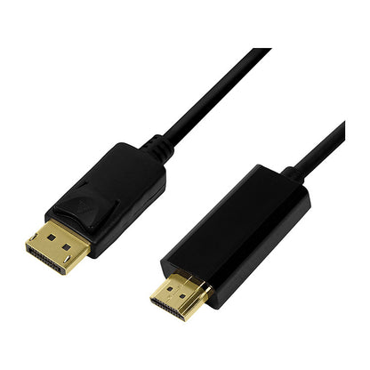 Logilink DisplayPort-Kabel DP 1.2 zu HDMI 1.4 3m black