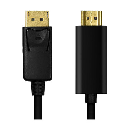 Logilink DisplayPort-Kabel DP 1.2 zu HDMI 1.4 3m black