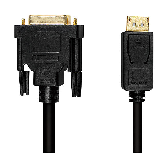 Logilink DisplayPort-Kabel DP 1.2 zu DVI 1.2 2.0m schwarz