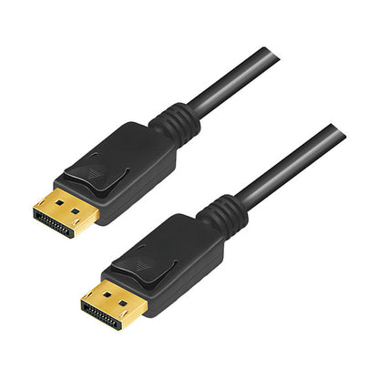 Logilink DisplayPort-Kabel. DP/M zu DP/M. 8K/60 Hz. schw. 5m