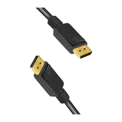 Logilink DisplayPort-Kabel. DP/M zu DP/M. 8K/60 Hz. schw. 5m