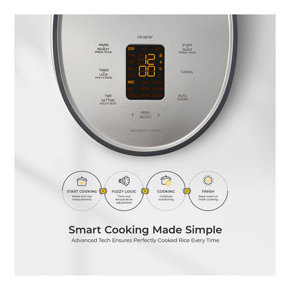 Cuckoo Reiskocher 1.08l CR-0675F 3D-Hitzesystem Warmhaltung