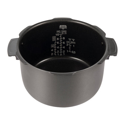 Cuckoo Reiskocher 1.80l CRP-ST1009F Twin Pressure grau