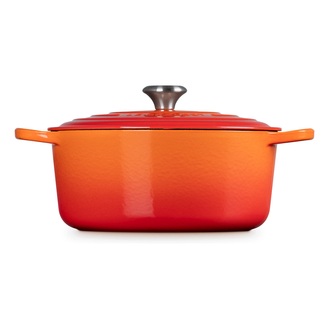 Le Creuset Signature Bräter rund 28 cm ofenrot