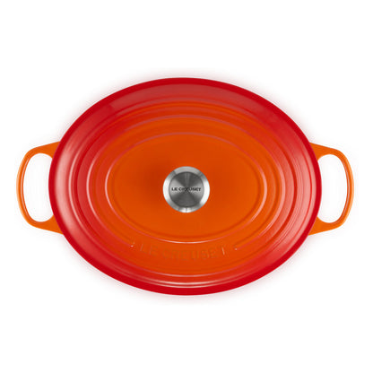 Le Creuset Signature Bräter Ofenrot Oval 33 cm