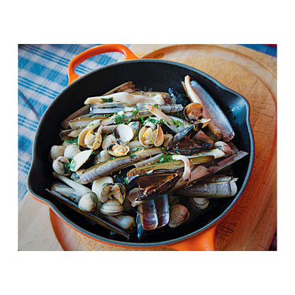 Le Creuset Brat- und Servierpfan Gusseisen Ofenrot 23 cm