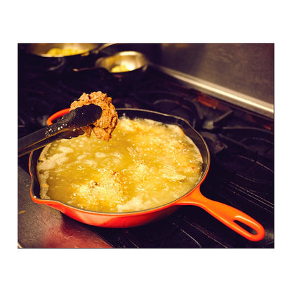 Le Creuset Brat- und Servierpfan Gusseisen Ofenrot 23 cm