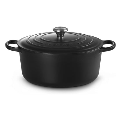 Le Creuset Signature Bräter rund 30 cm schwarz