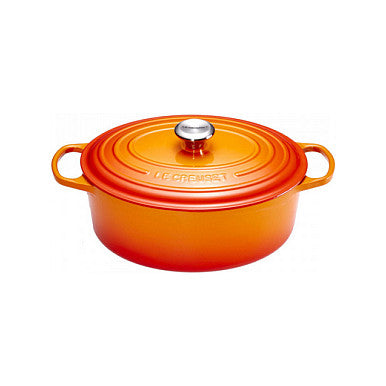 Le Creuset Signature Bräter oval 29 cm ofenrot