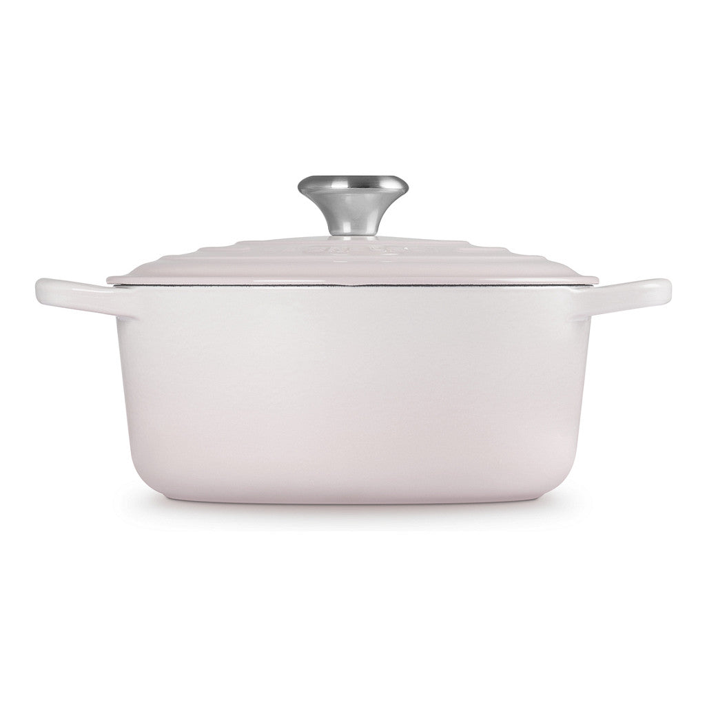 Le Creuset Signature Gusseisen- Bräter rund 24cm shellpink