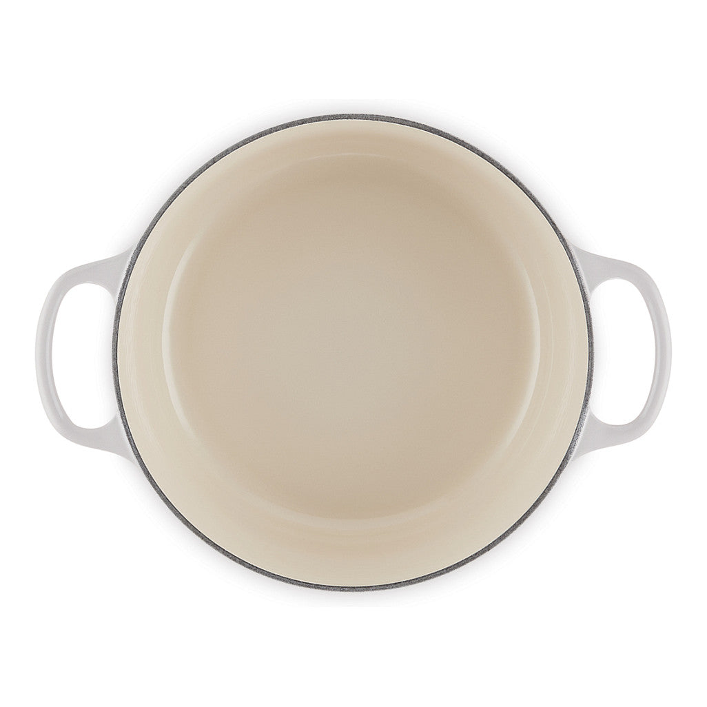 Le Creuset Signature Gusseisen- Bräter rund 24cm shellpink