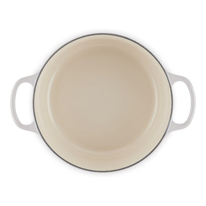 Le Creuset Signature Gusseisen- Bräter rund 24cm shellpink