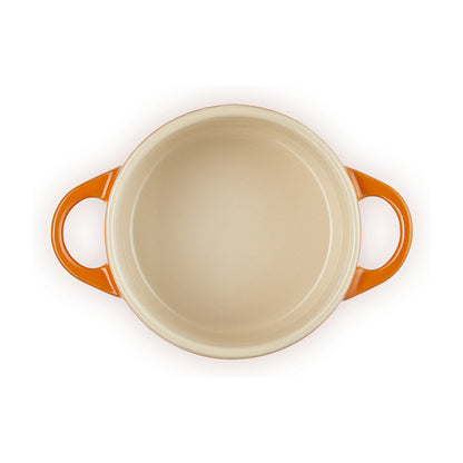 4x1 Le Creuset Mini Braeterset m.Deckel 10x5cm ofenrot