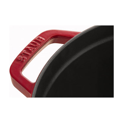 Staub La Cocotte 20cm rund. rot. Gusseisen