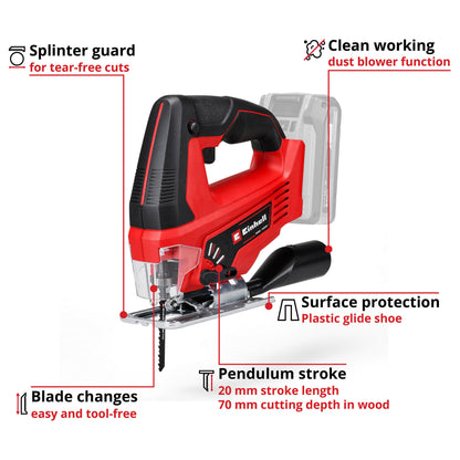 Einhell TC-JS 18 Li Solo Akku-Stichsge