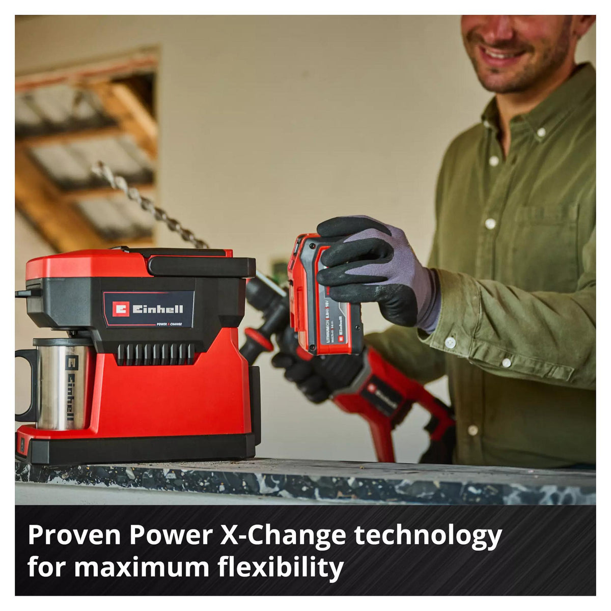 Einhell TE-CF 18 Li solo Akku-Kaffeemachine