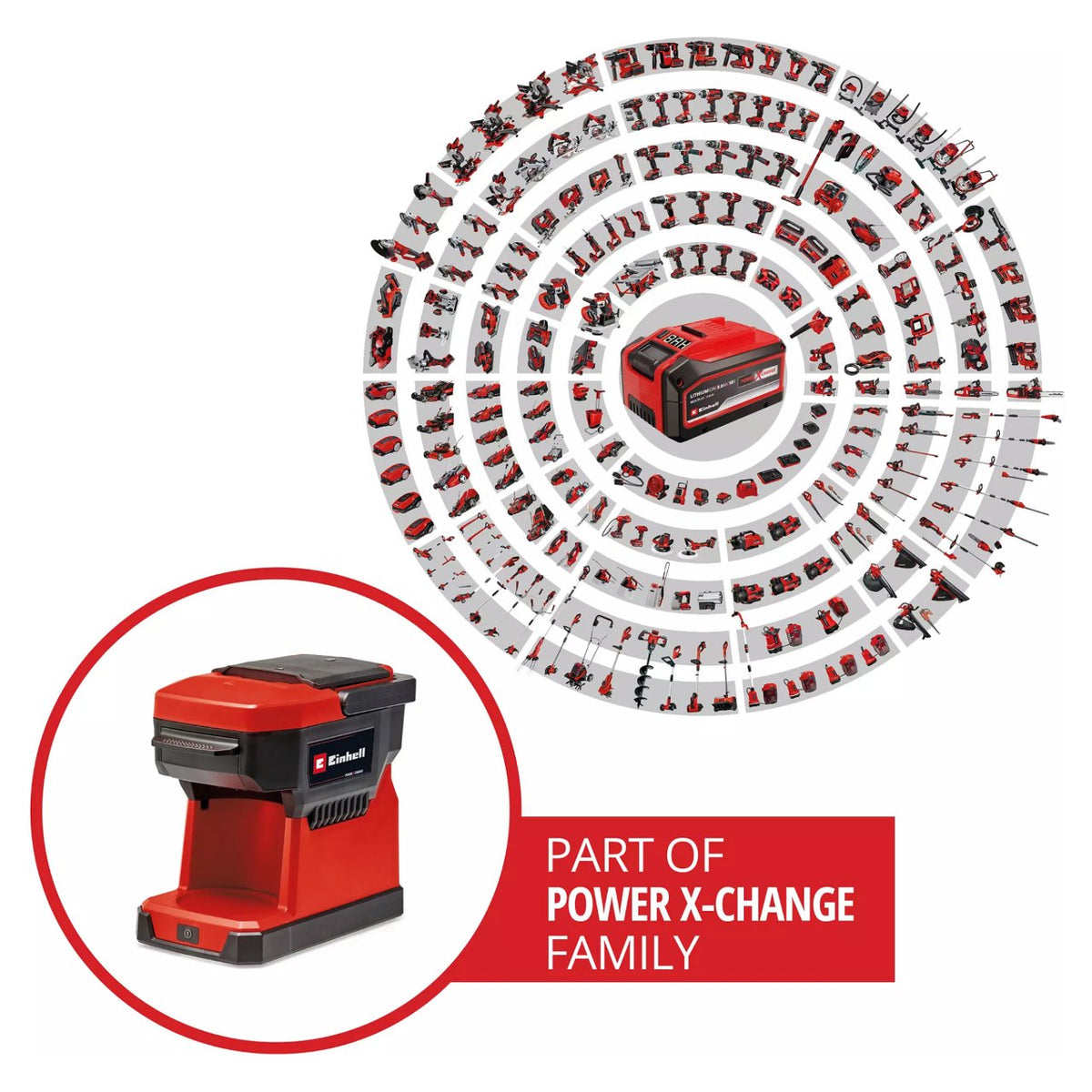 Einhell TE-CF 18 Li solo Akku-Kaffeemachine