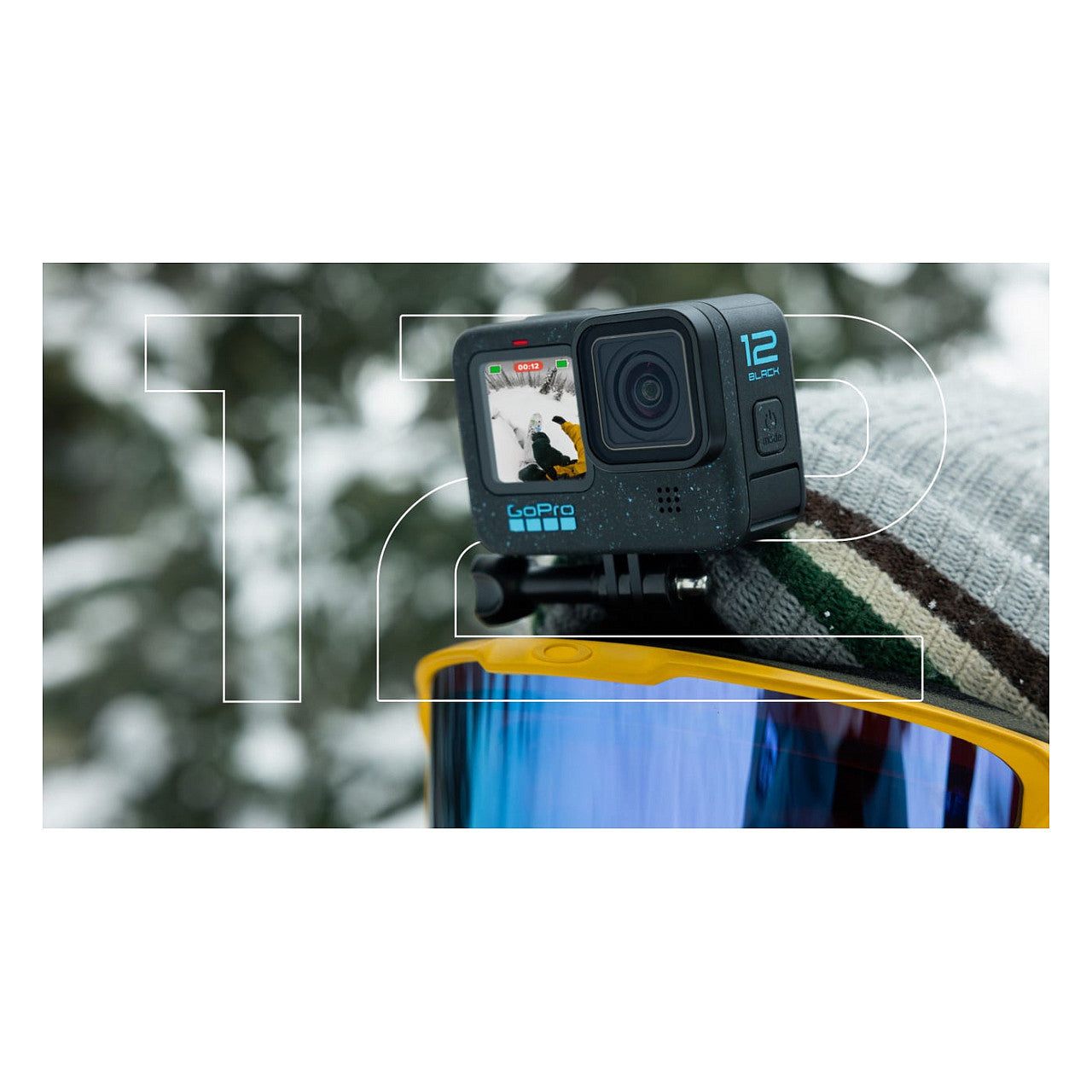 GoPro Hero 12 Action Camera - Black