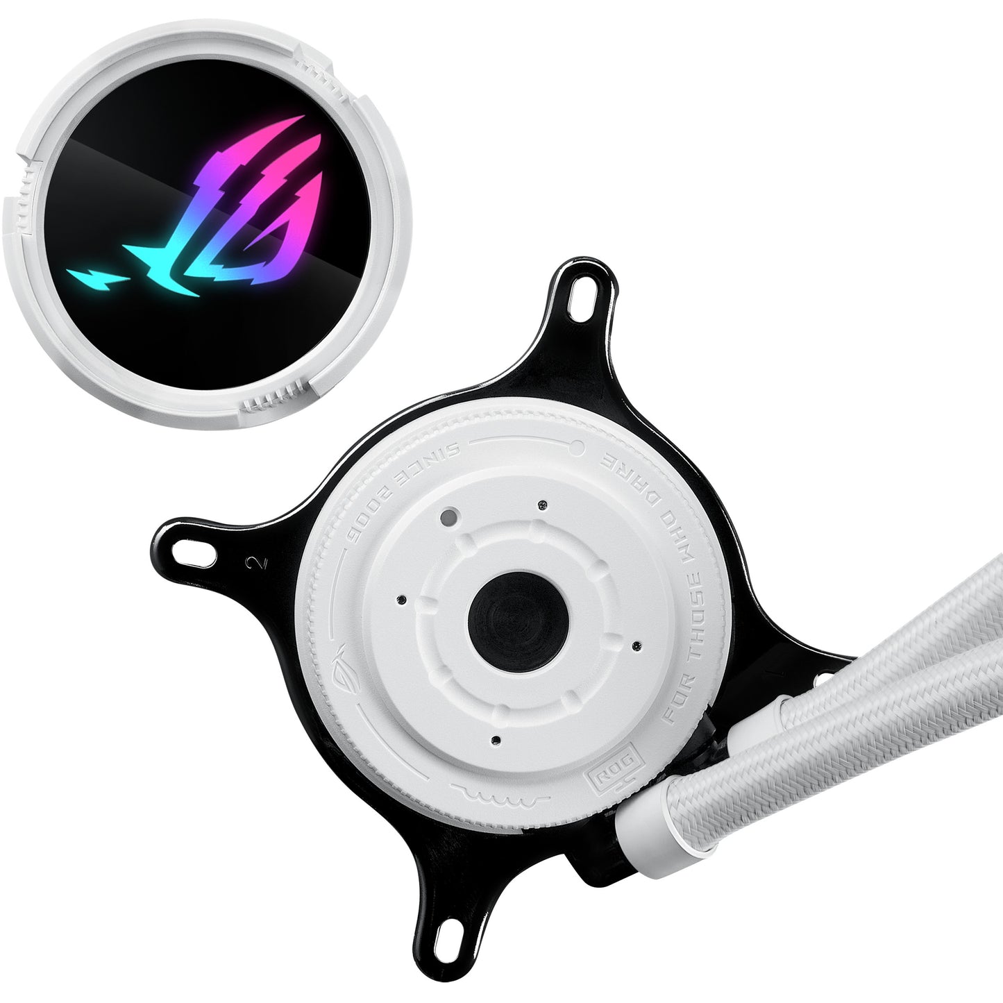 K Asus WAK ROG Strix LC III 360 ARGB White Edition
