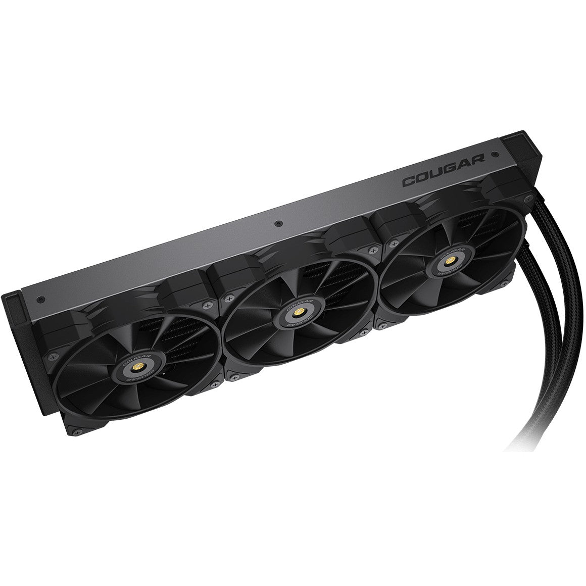 K COUGAR CPU Wasserkühlung Poseidon-GT 360. ARGB. Schwarz