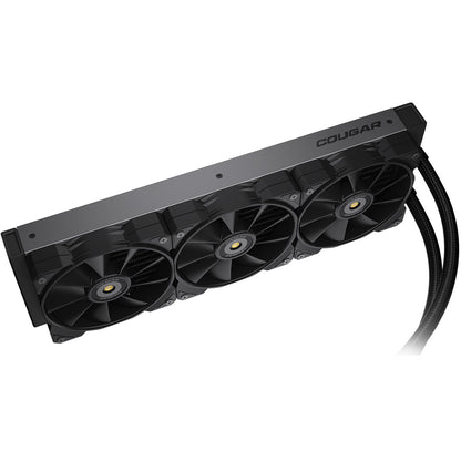 K COUGAR CPU Wasserkühlung Poseidon-GT 360. ARGB. Schwarz