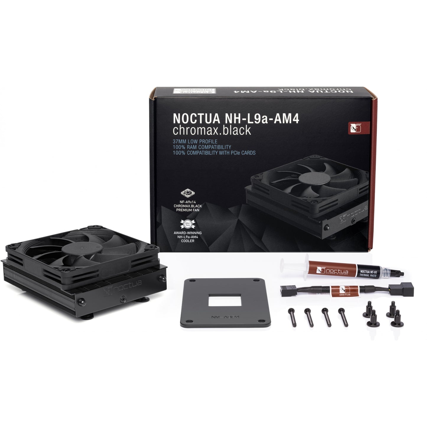 K NOCTUA Kühler NH-L9a-AM4 Chromax.black